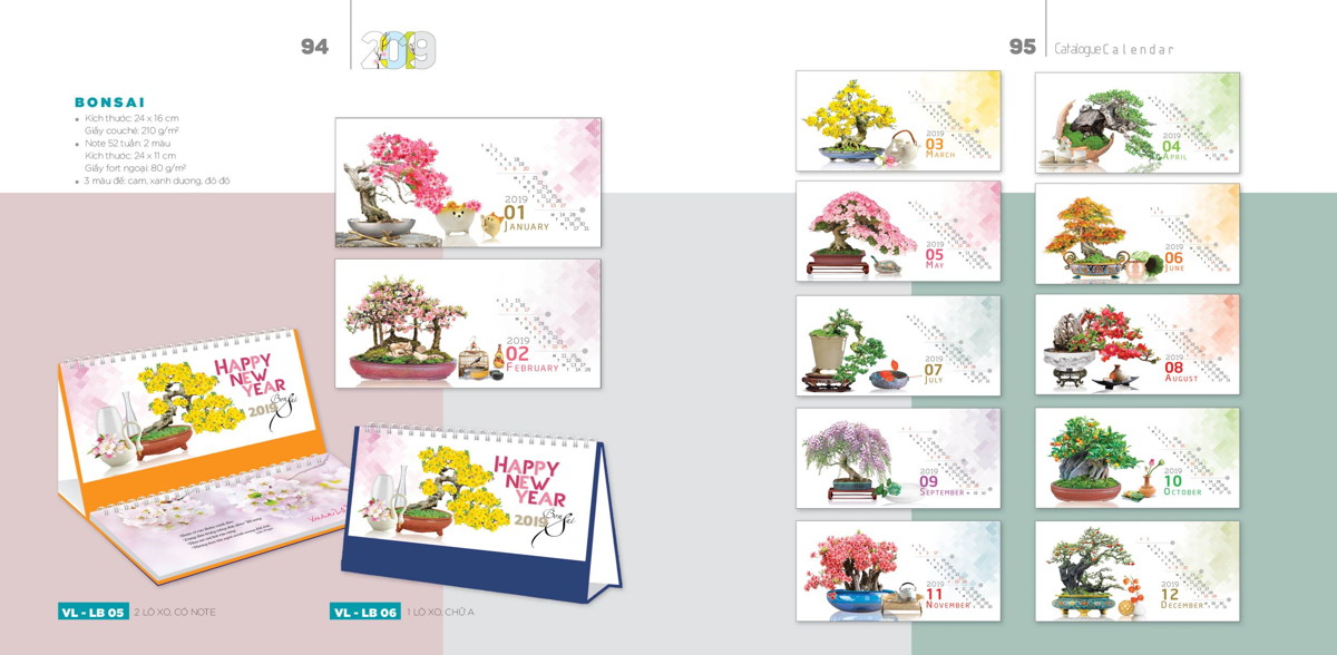 Lịch 2019 Van Lang48